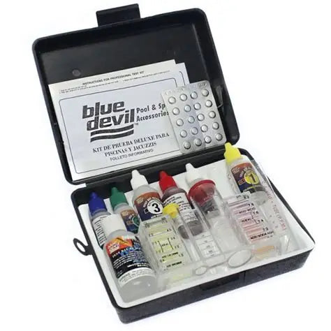 Valterra Blue Devil 6-Way Pro OTO Pool & Spa Test Kit | B7550Valterra Blue Devil 6-Way Pro OTO Pool & Spa Test Kit | B7550