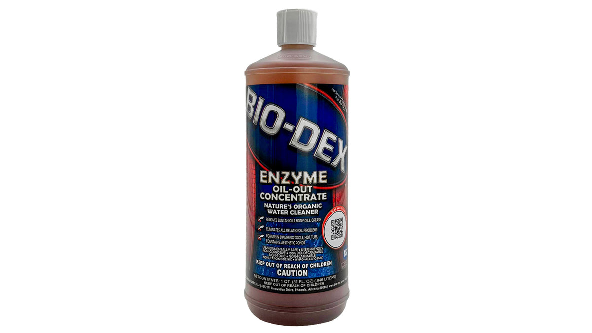 Bio-Dex Oil Out Enzyme Pool Water Cleaner – 32 oz | OO132Bio-Dex Oil Out Enzyme Pool Water Cleaner – 32 oz | OO132