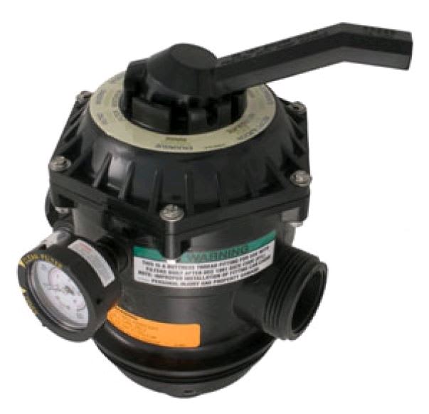 Pentair TA Tagelus 1-1/2" Top-Mount 6-Way Clamp-Style Backwash Valve | 262506