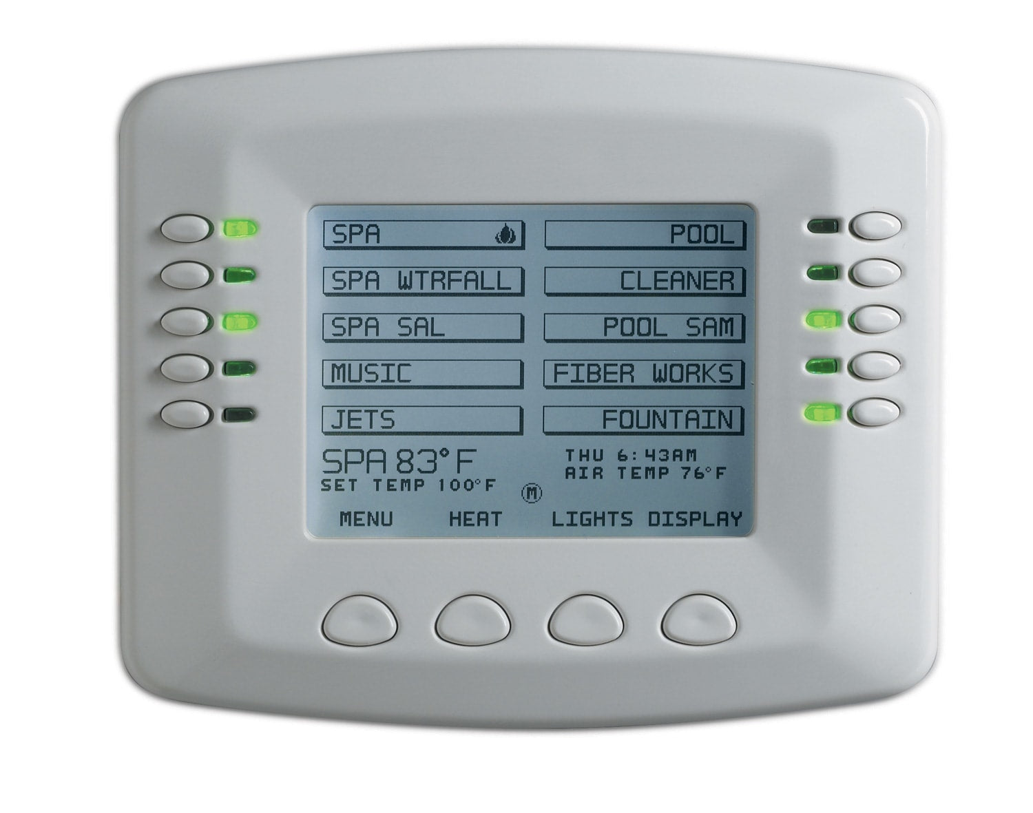 Pentair | 520138 | IntelliTouch Indoor Control Panel, White