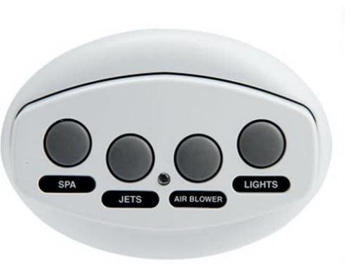 Pentair | 521885 | White iS4 4-Function Spa-Side Remote Control with 100' Cord 5 VDC