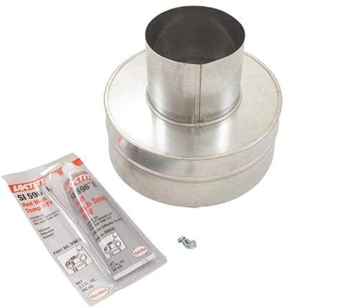 Pentair Metal Flue Collar 4" x 6" for MasterTemp & Max-E-Therm Heaters | 77707-0076