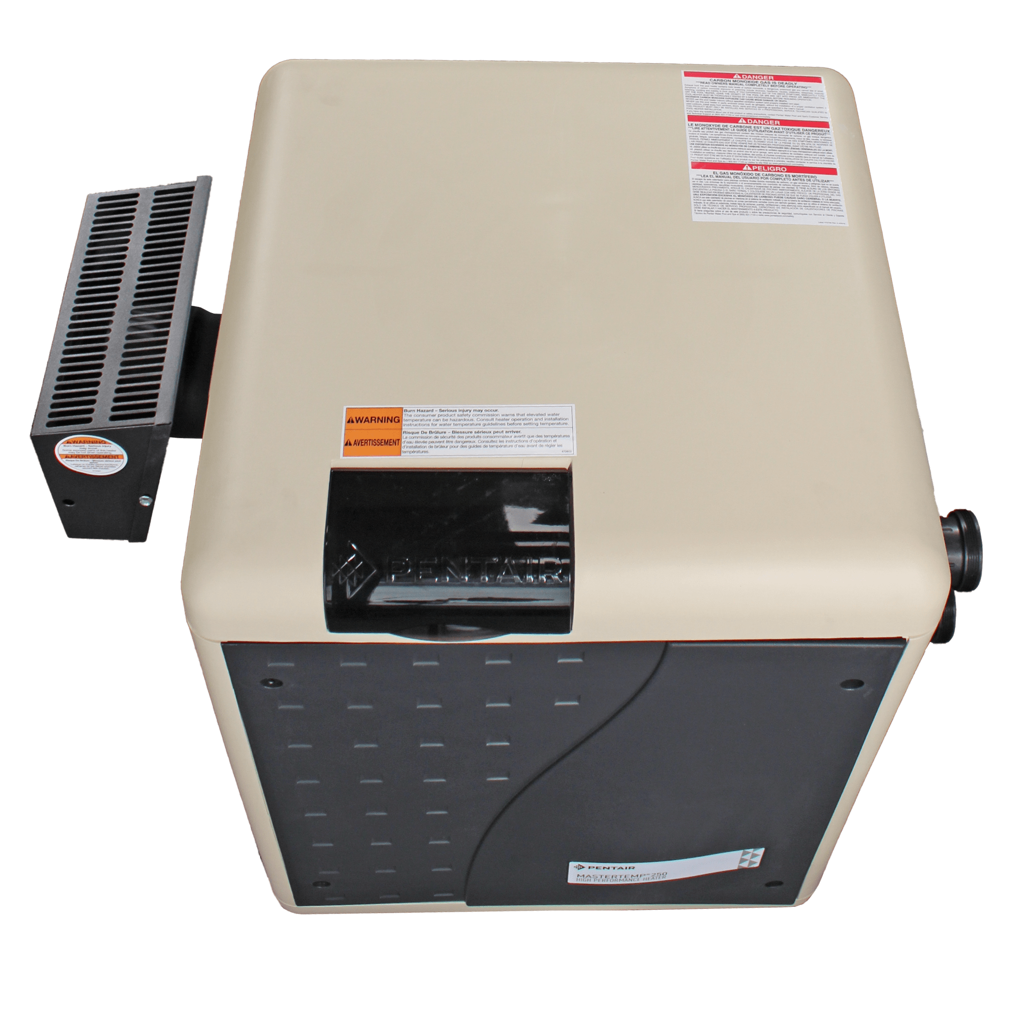 Pentair MasterTemp 250 High Performance Pool & Spa Heater 250, 000 BTUs, Natural Gas | EC-462026