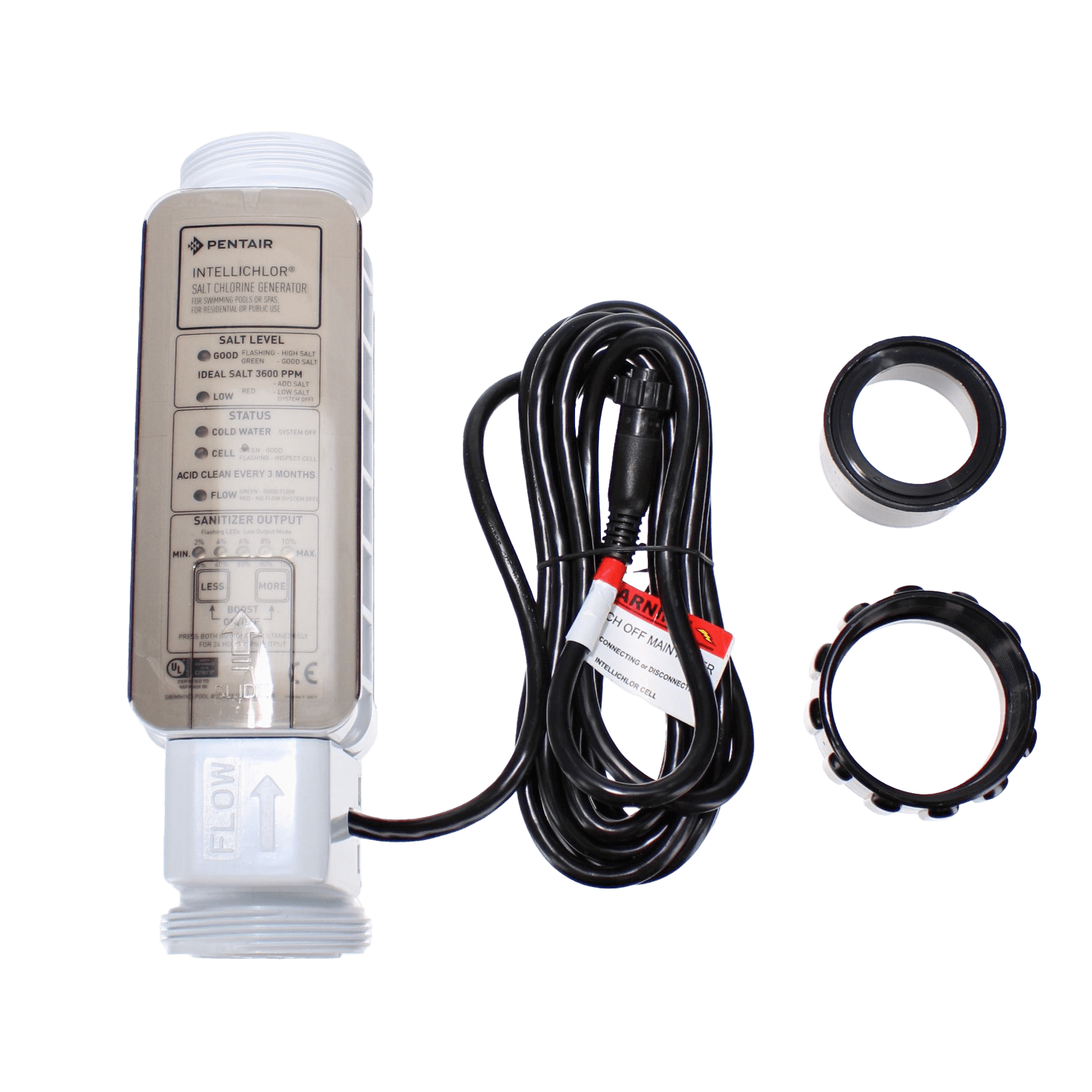 Pentair IntelliChlor IC60 Cell Salt Chlorine Generator | EC-521105