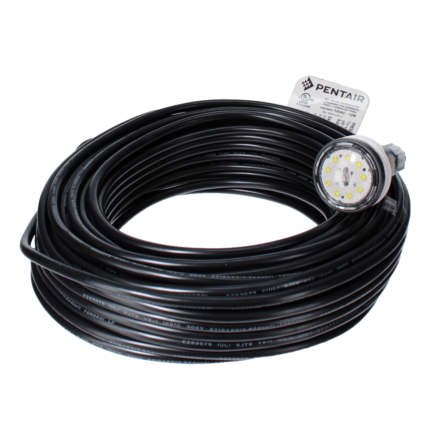 Pentair MicroBrite White LED Light 12V, 100' Cord | EC-620429