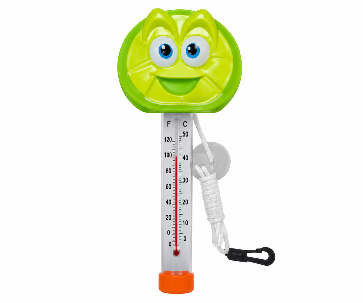 PoolStyle | PS2106 | Lime Tutti-Frutti Pool Thermometer