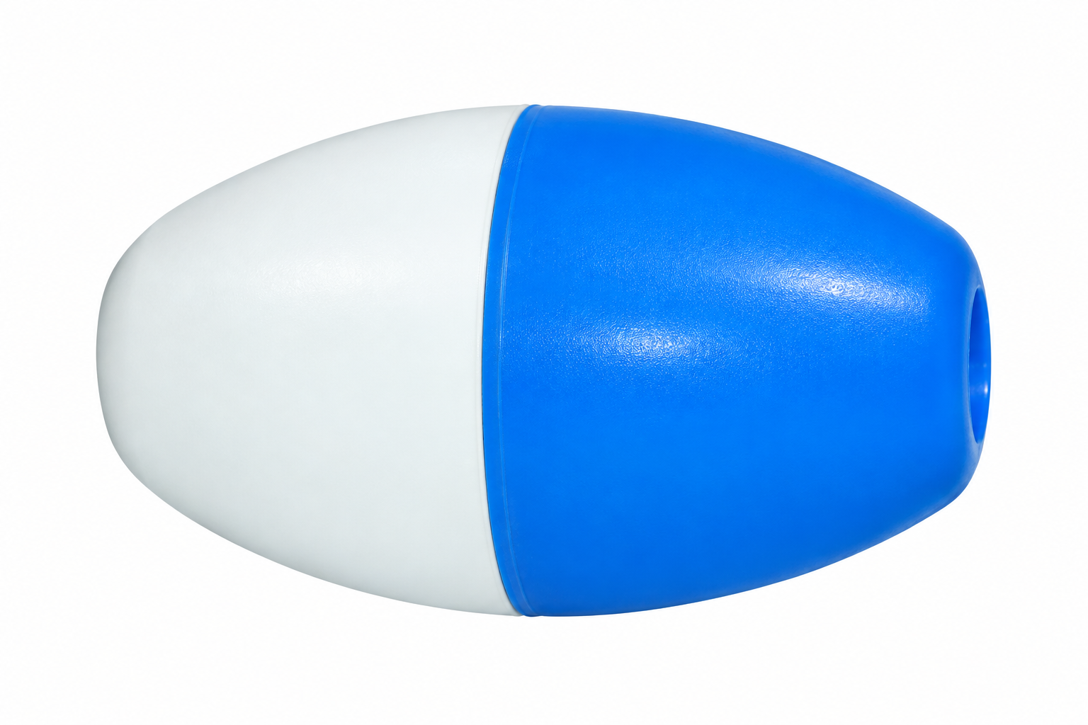 PoolStyle | PS688 | 5" x 9" Blue & White Oval Rope Float