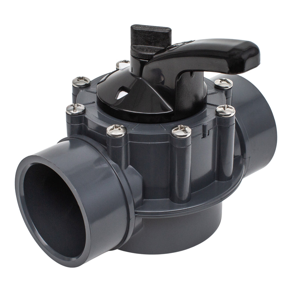 Hayward PSV2S2DGR - 2-Way Diverter Valve 2 in to2 1/2 in