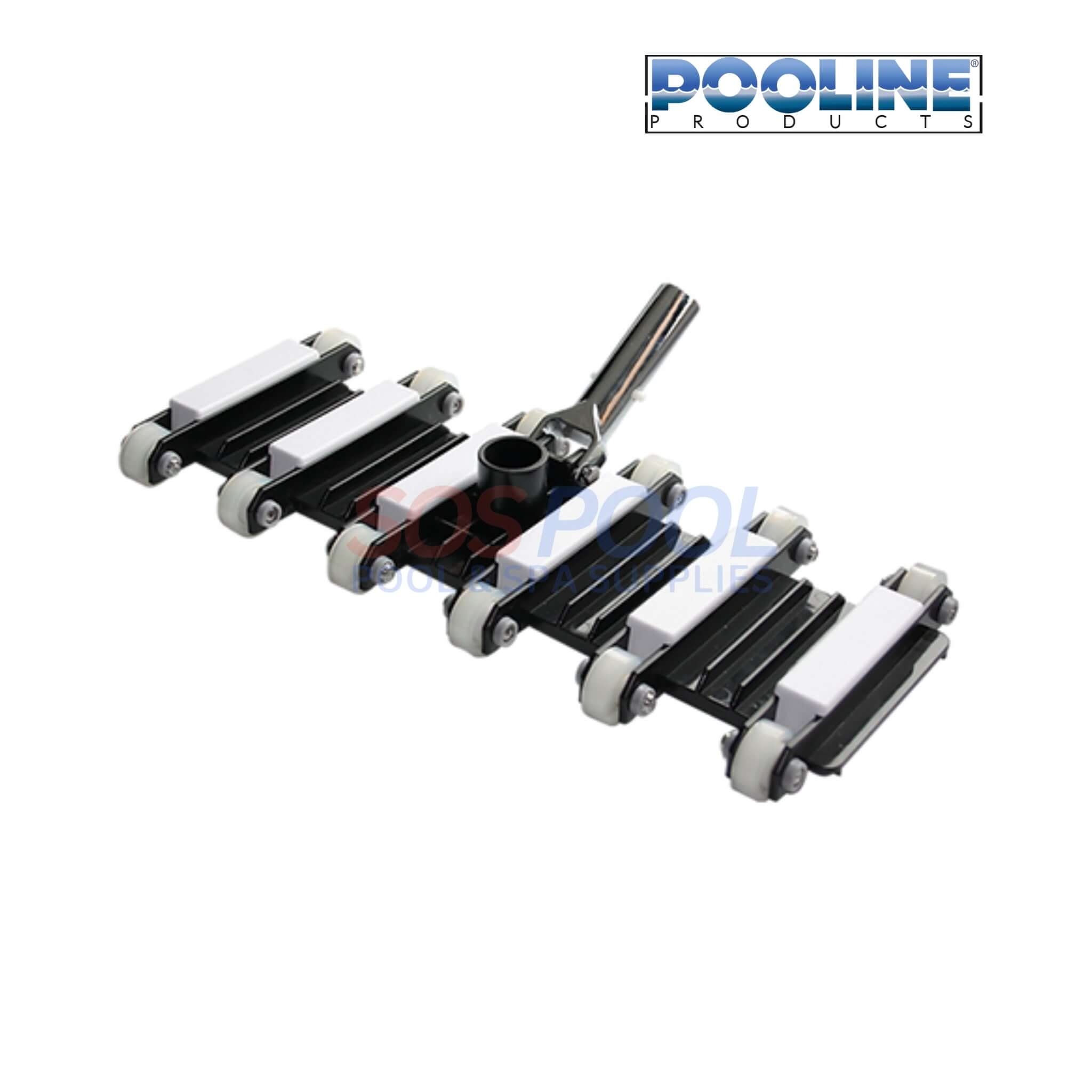Pooline Vacuum head With Swivel Metal Handle and Urethan Wheels | 19" | 11055HSH