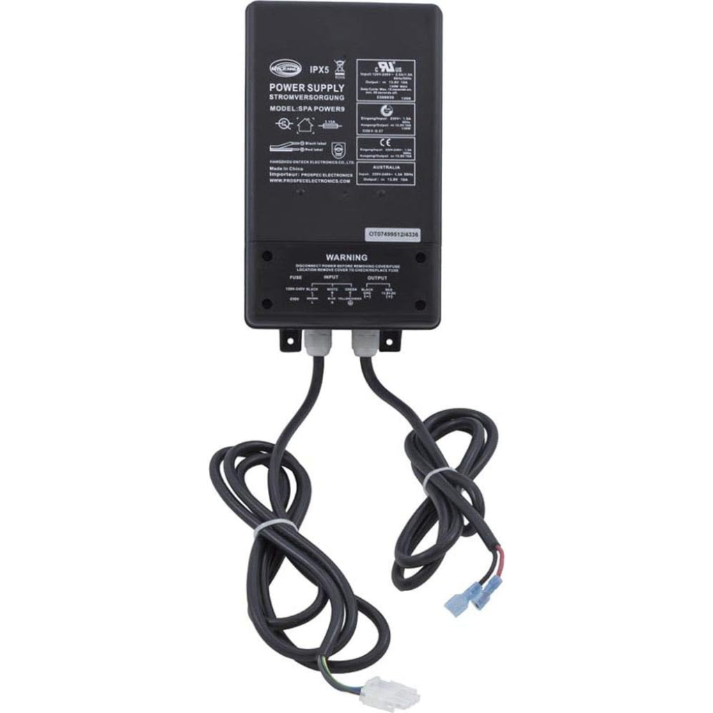 Prospec Millennia Spa Stereo Power Supply, Outdoor, 10A, 115/230V | Spa-Power9