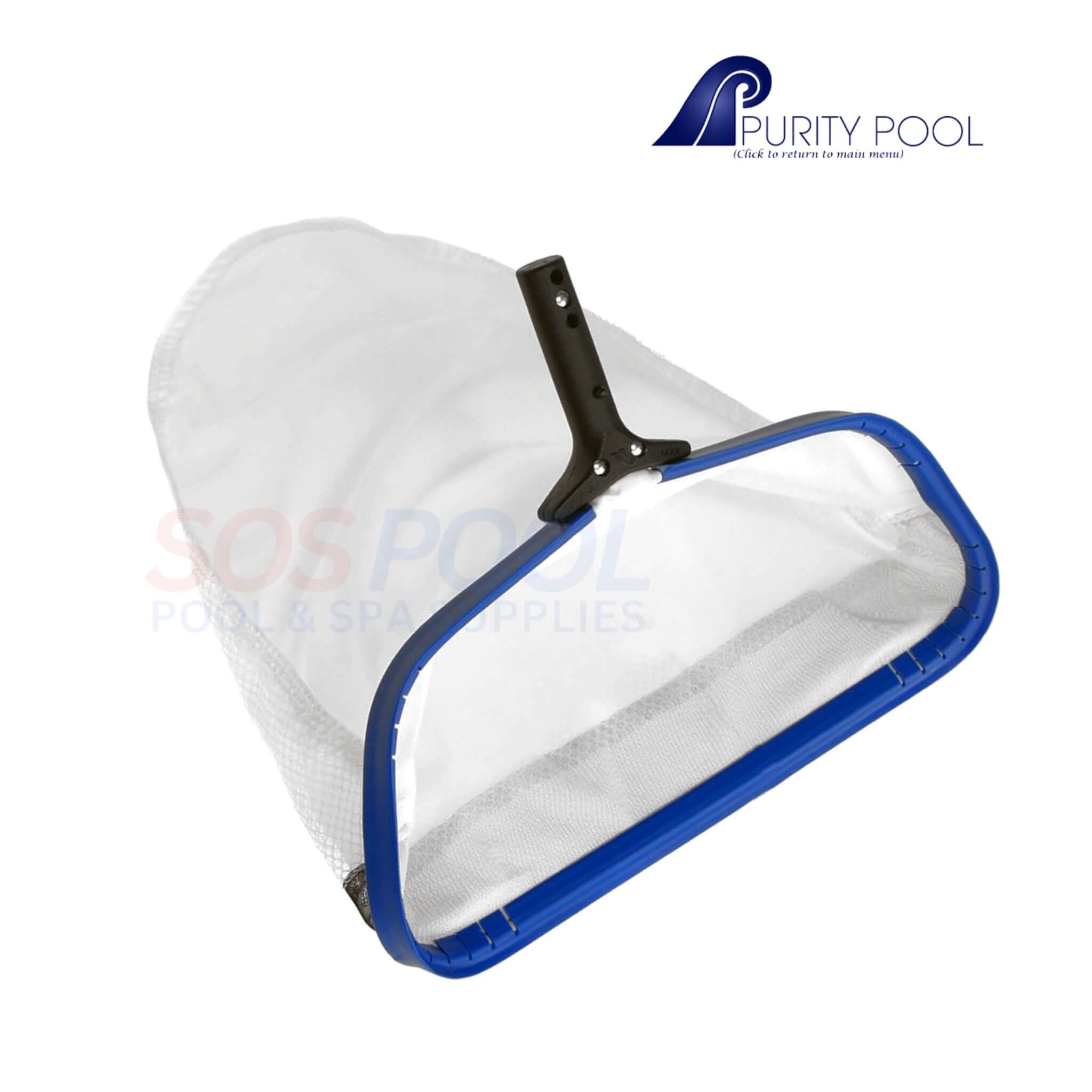 Purity Pool Ultra-Lite Leaf Rake | Silt Bag | 18" | ULSLT