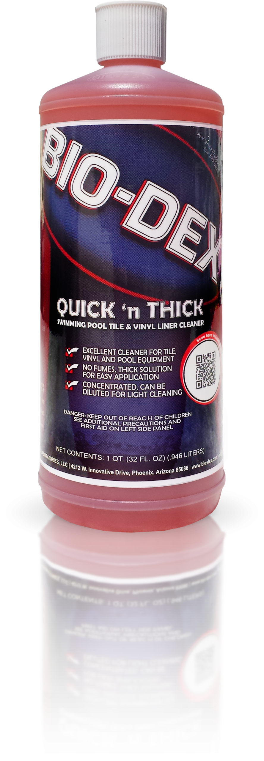 Bio-Dex 1 qt Bottle Quick 'n Thick Tile Cleaner