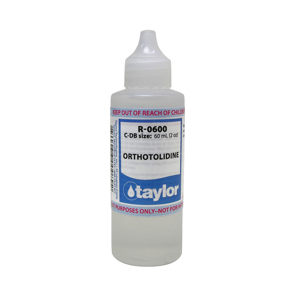 Taylor Orthotolidine - 2 Oz. (60 mL) Bottle - R-0600-C