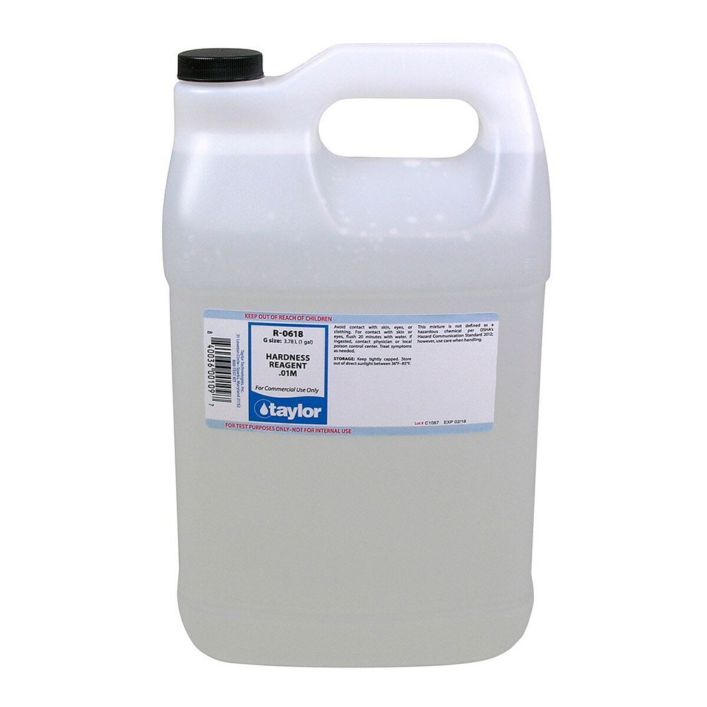 Taylor Hardness Reagent .01M - Gallon Bottle - R-0618-G - Pack of 4