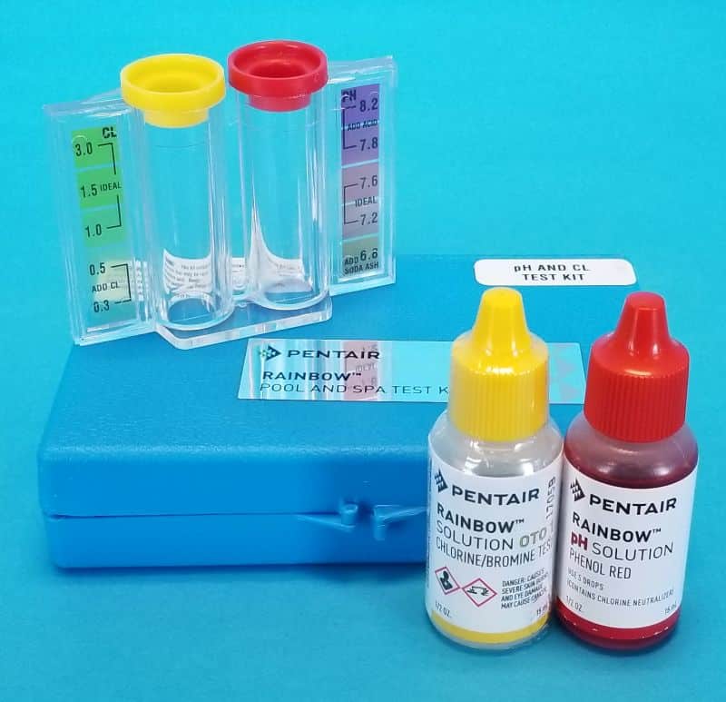 Rainbow Challenger Test Kit for Residential Pool & Spa Testing