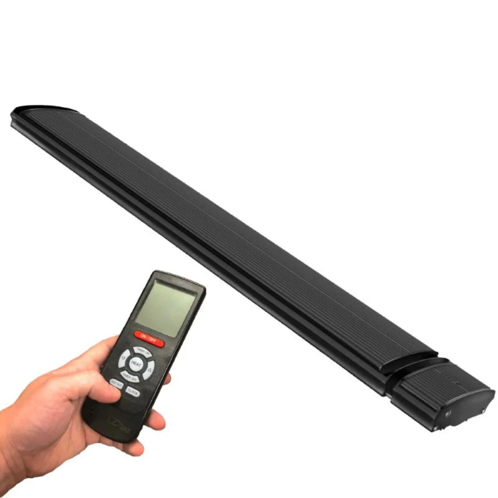 RADtec Zero Light Electric Patio Heater, 43", 1,500W, 110V | E15-IR-RDT-HTR