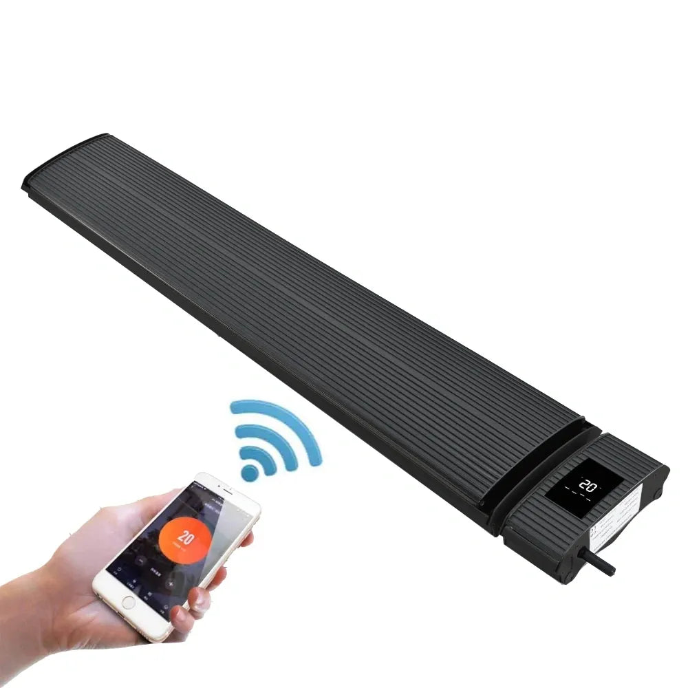 RADtec Zero Light WiFi Smart Electric Patio Heater, 44", 1,500W, 110V | 15R-WF-SMR-CNT