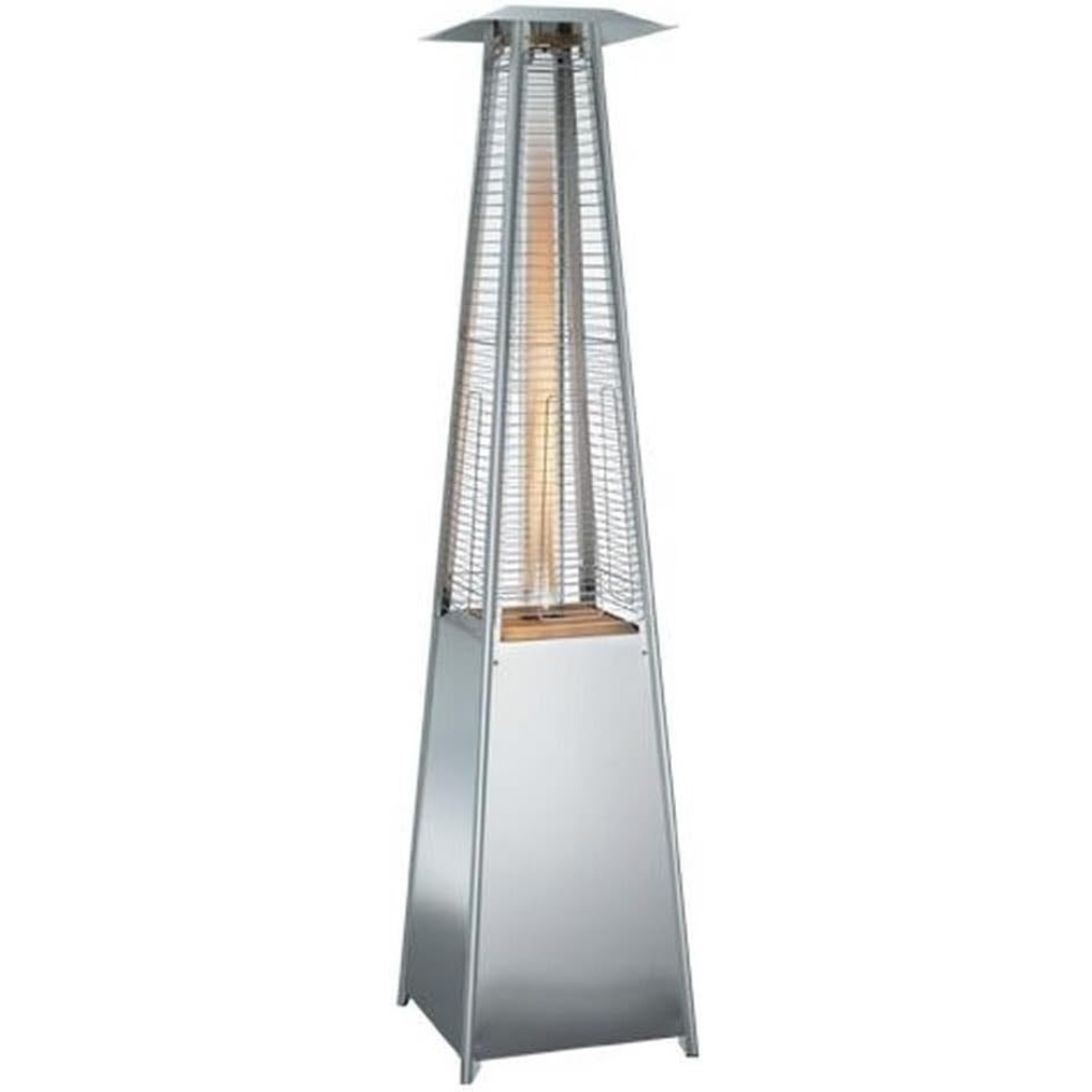 RADtec Tower Flame Patio Heater, 89", 41,000 BTU, Propane, Stainless Steel | TF2-MT-STN-STL