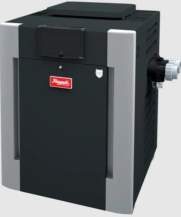 Raypak | 009222 | P-R336A-EN-C #51 | Digital Natural Gas Pool & Spa Heater, 336K BTU, High Altitude 2,000 to 6,000 ft