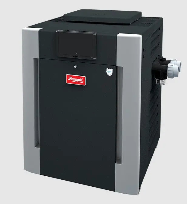 Raypak | 009243 | Digital Natural Gas Pool Heater – 406K BTU, Electronic Ignition