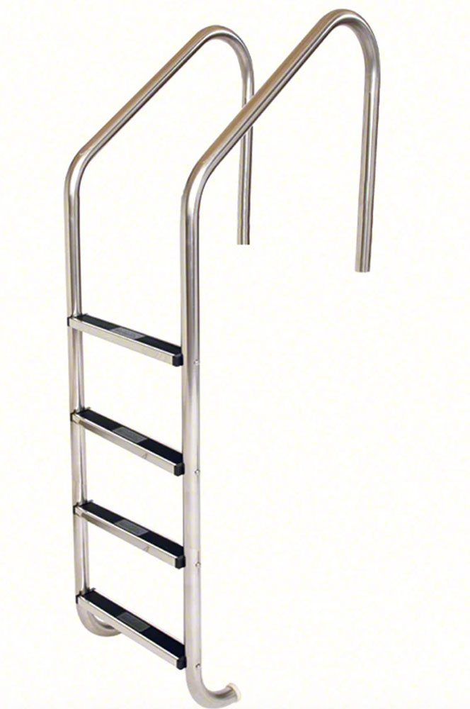 4-Step 24 Inch Economy Elite Vinyl Liner Ladder 1.90 x .049 Inch - Stainless Treads