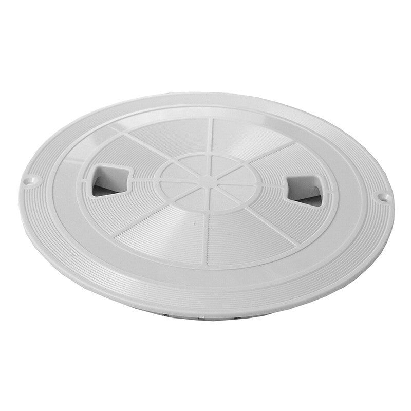 AquaStar White Round Pool Skimmer Lid | Replacement Cover | RT101AquaStar White Round Pool Skimmer Lid | Replacement Cover | RT101