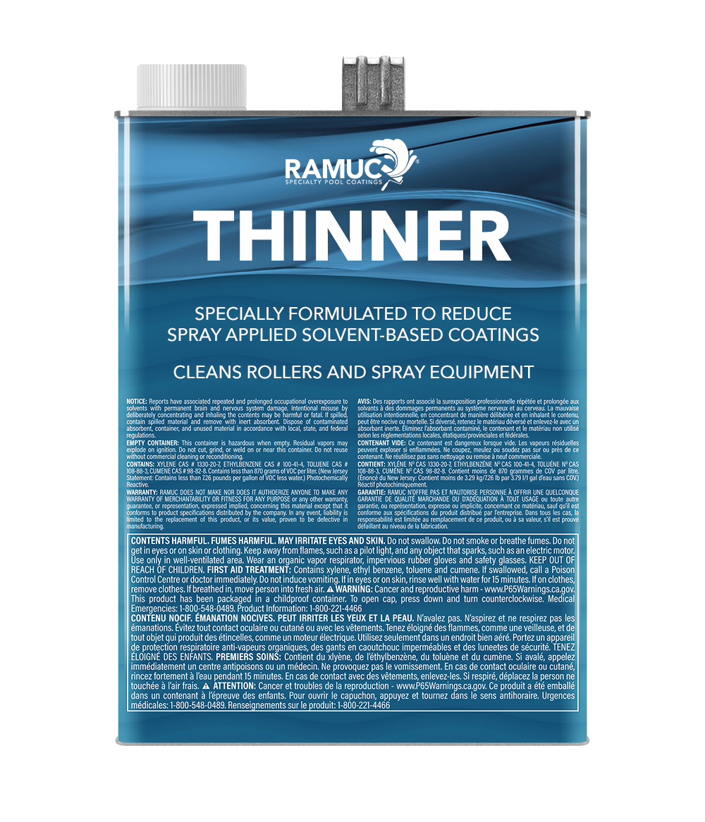 Ramuc Thinner – 1 Gallon (gal)