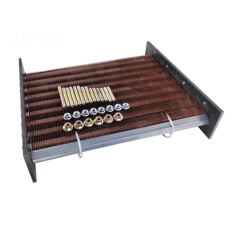 Raypak | 017975F | Heat Exchanger Copper Tube Bundle 266A/267A – Replacement Heat Exchanger for Pool