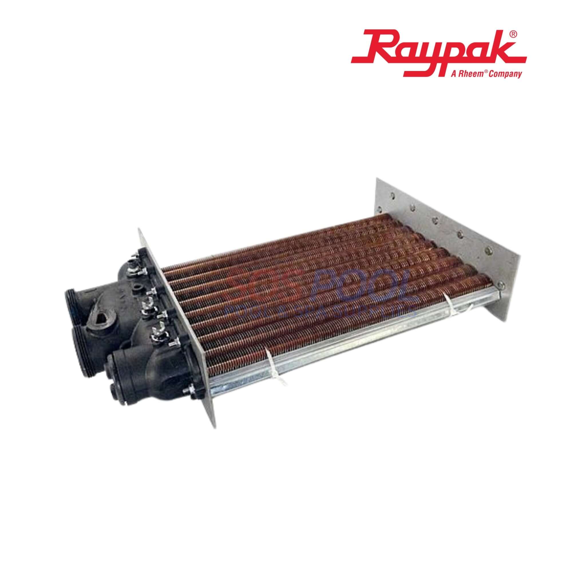 Raypak Copper Heat Exchanger Assembly 406-407 Polymer | 017997F | 010046F