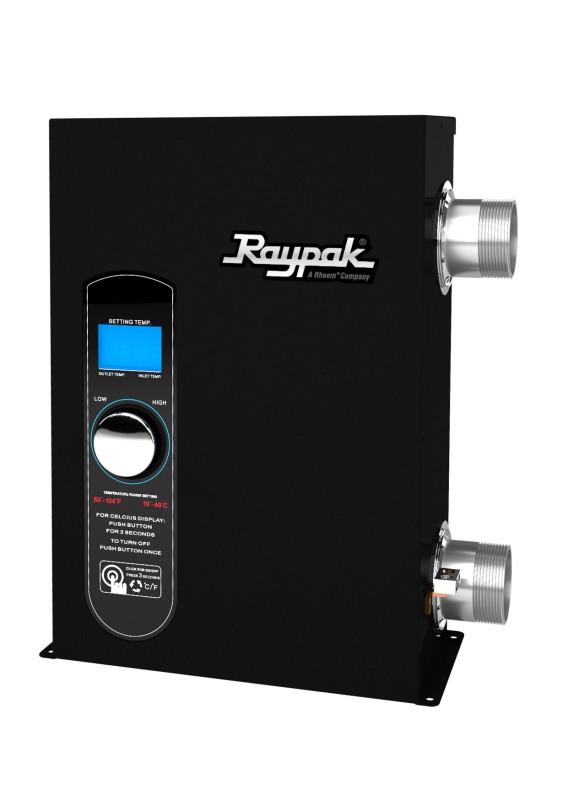 Raypak 27KW Digital Titanium Electric Pool | Spa Heater