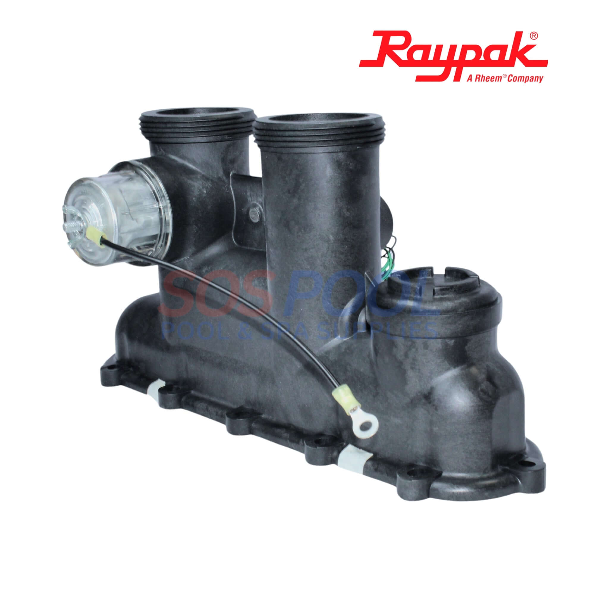 Raypak Protek Shield Inlet Outlet Header Assembly For Raypak Heaters | 017959F