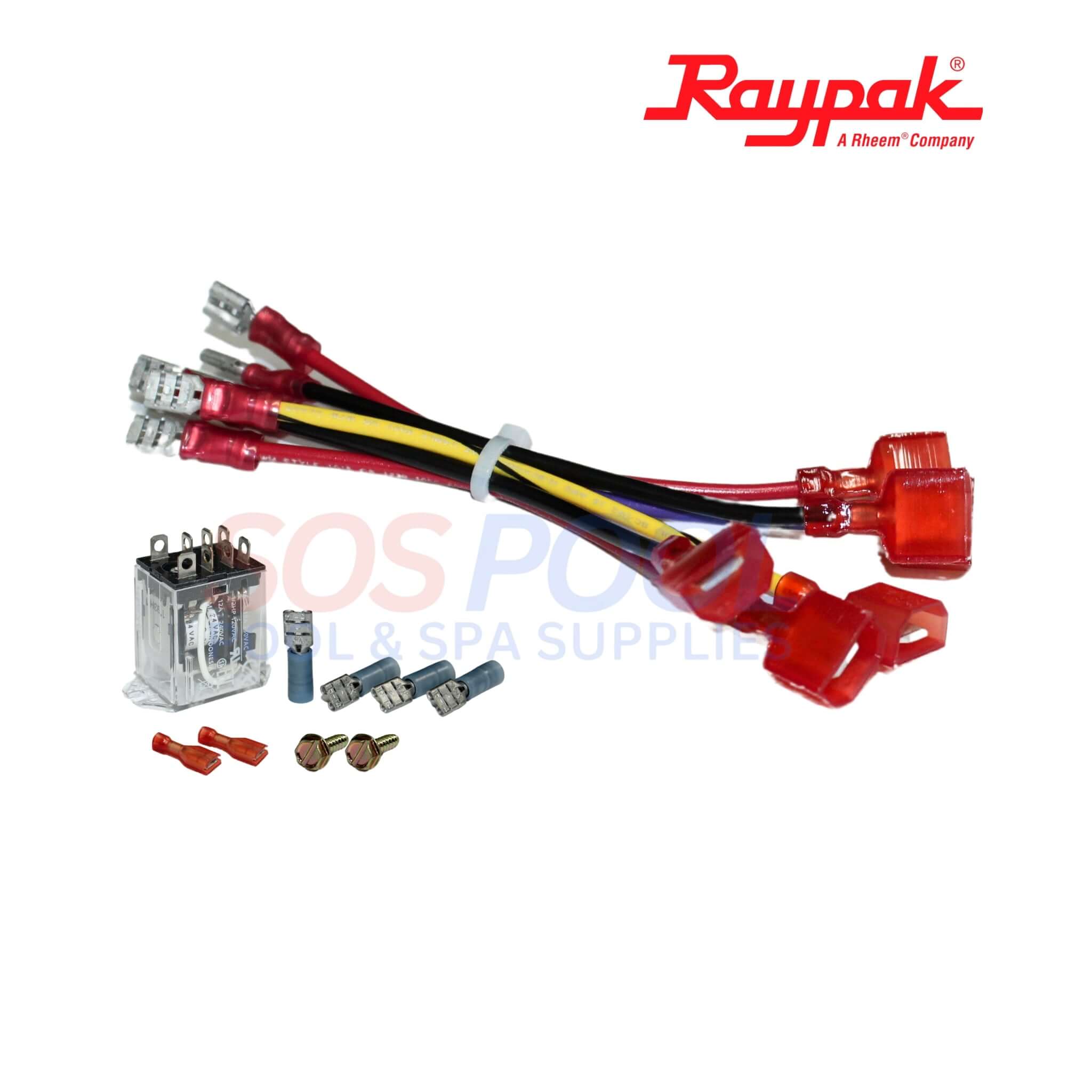 Raypak Relay For Low Nox Hetaers | 24VAC | 008784F