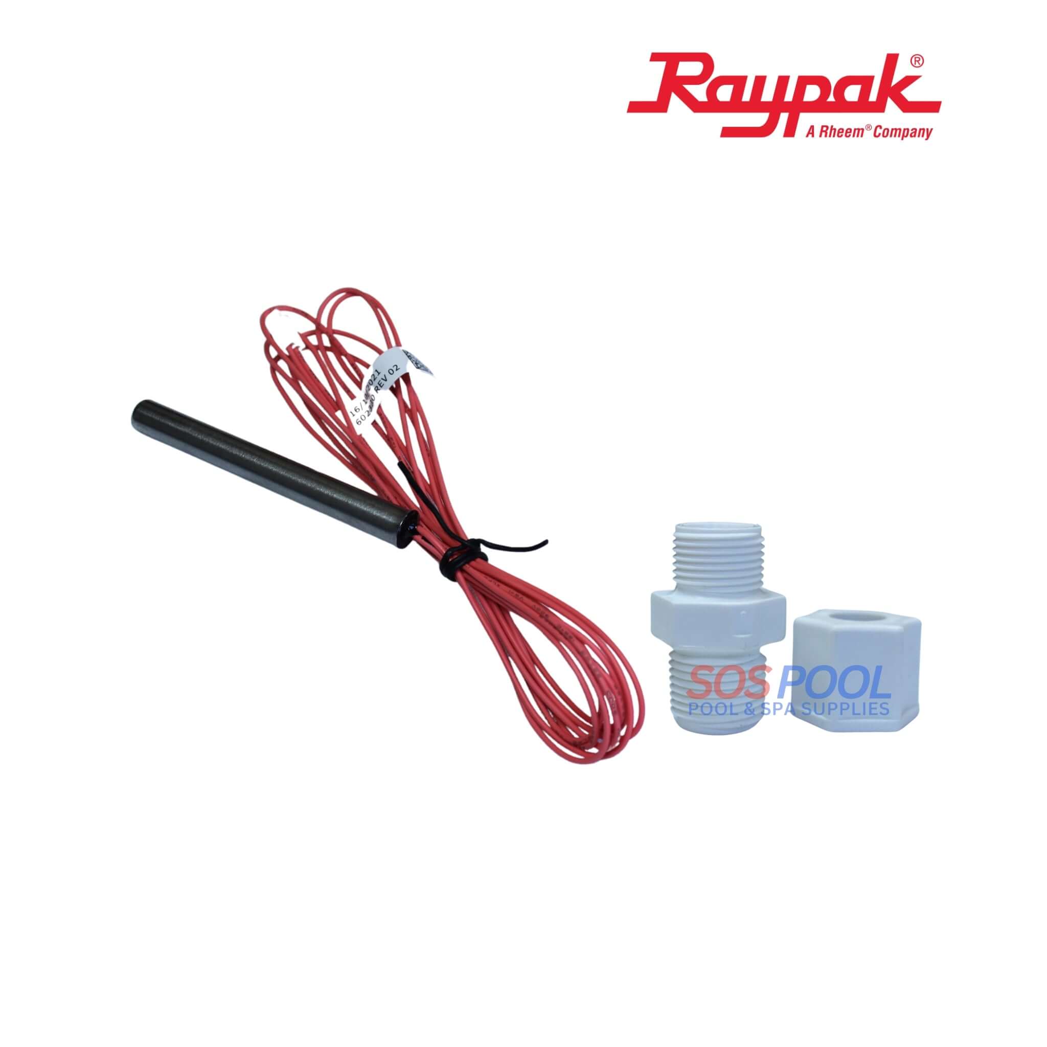 Raypak Temperature Outlet Sensor Kit For Avia Gas Heater 264 and 404 | 019043F