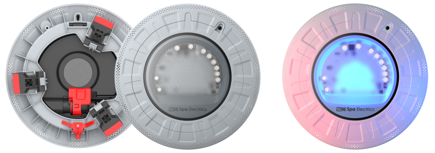 Spa Electrics R10 Retro-Fit Light for 10" Housings - White Faceplate