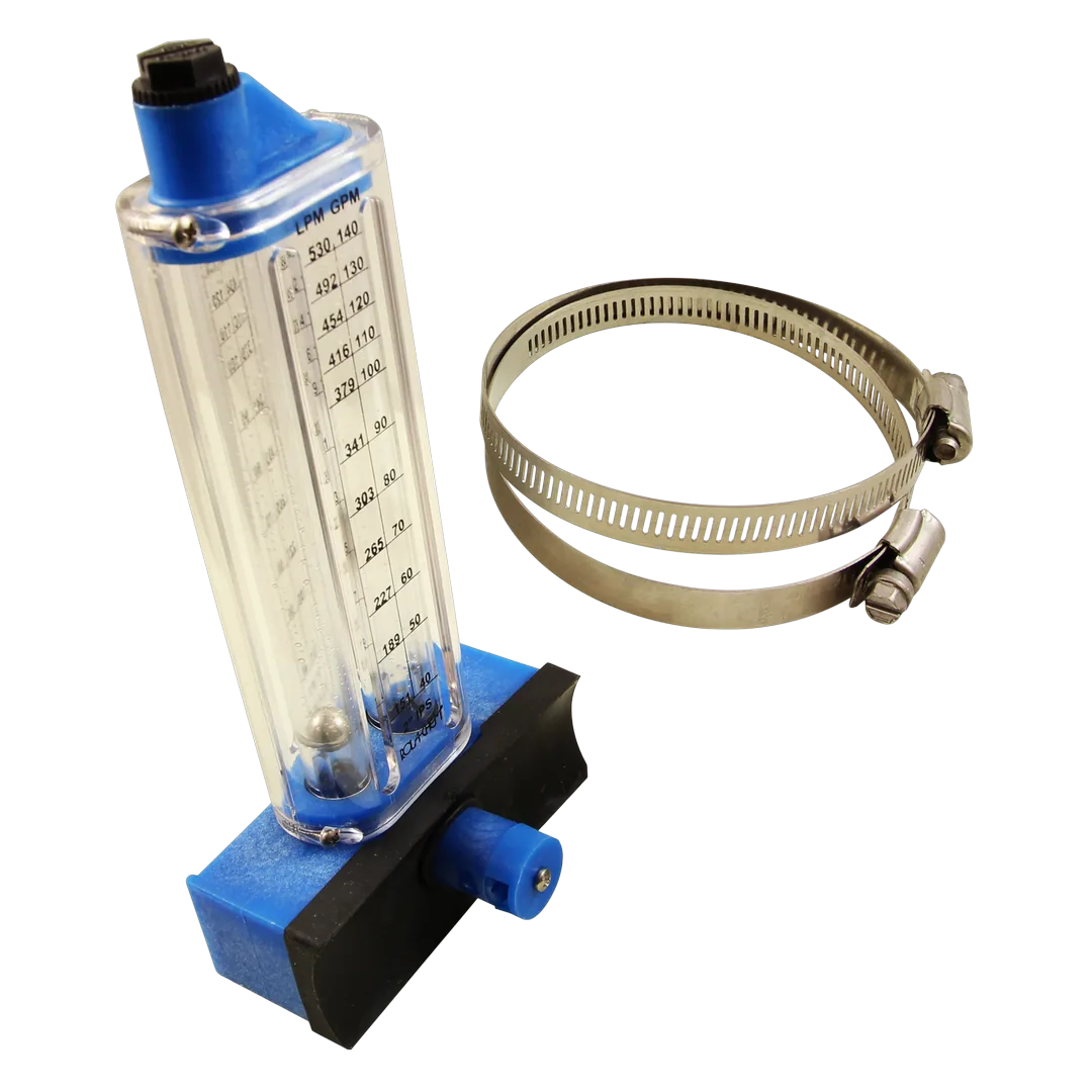 Rola-Chem 570351S Flowmeter 2-Inch PVC Side Mount