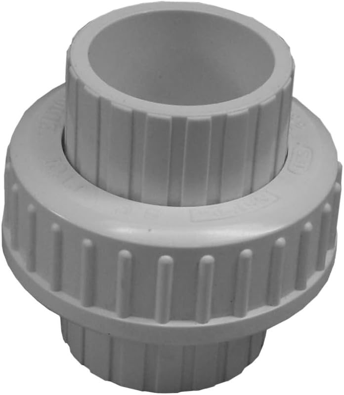 Union, 2" Slip White PVC Schedule 40 O-Ring Type | 457-020