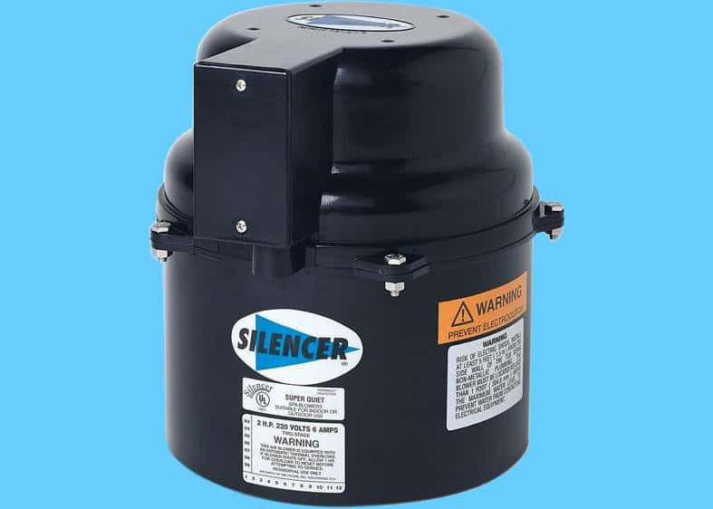 1.0 Horsepower (hp) 110 Volt (V) Air Supply Silencer Outdoor Spa Blower