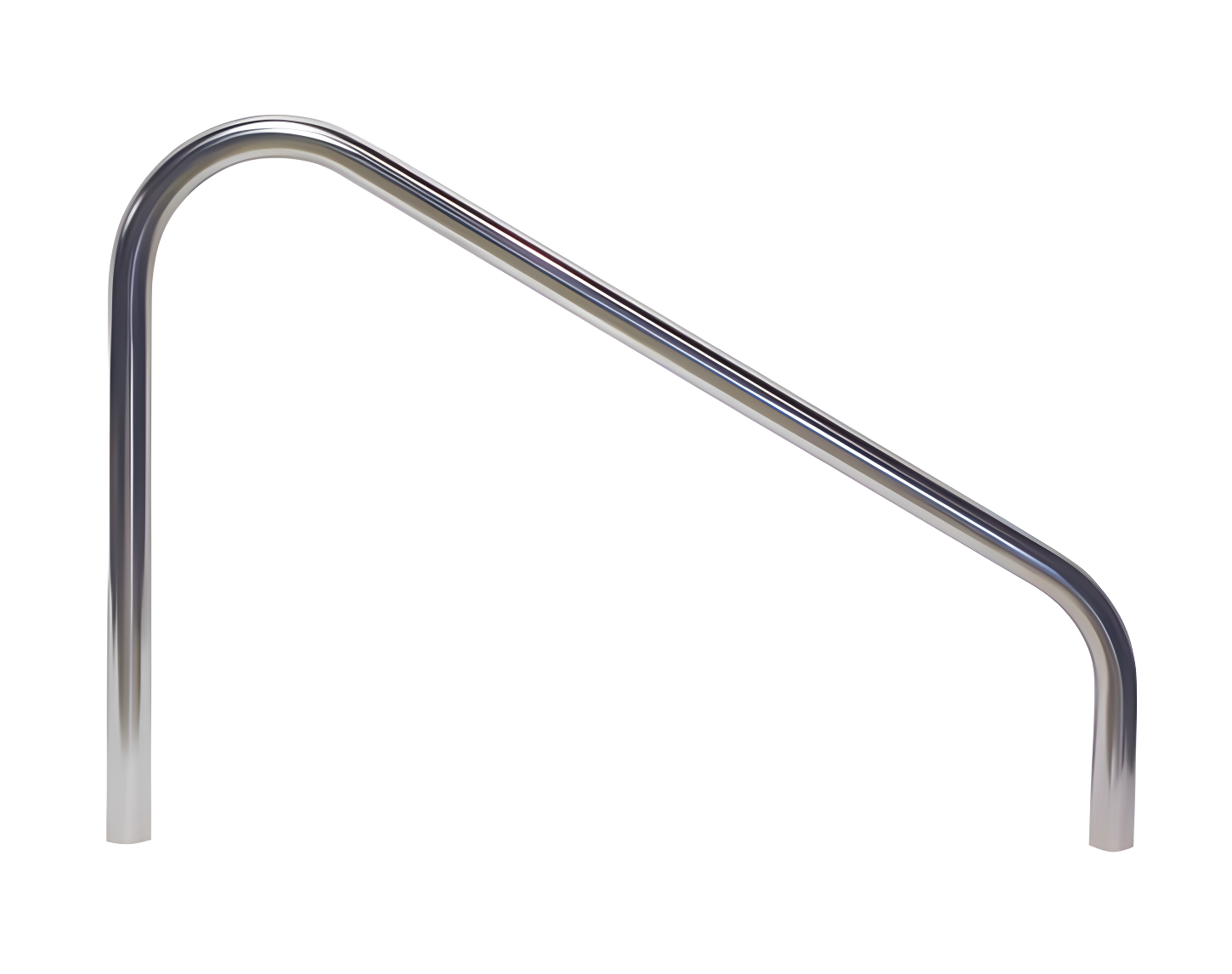 SR Smith Deck Mounted Stair Rail 42", 2-Bend, 2-Pack | 50-903