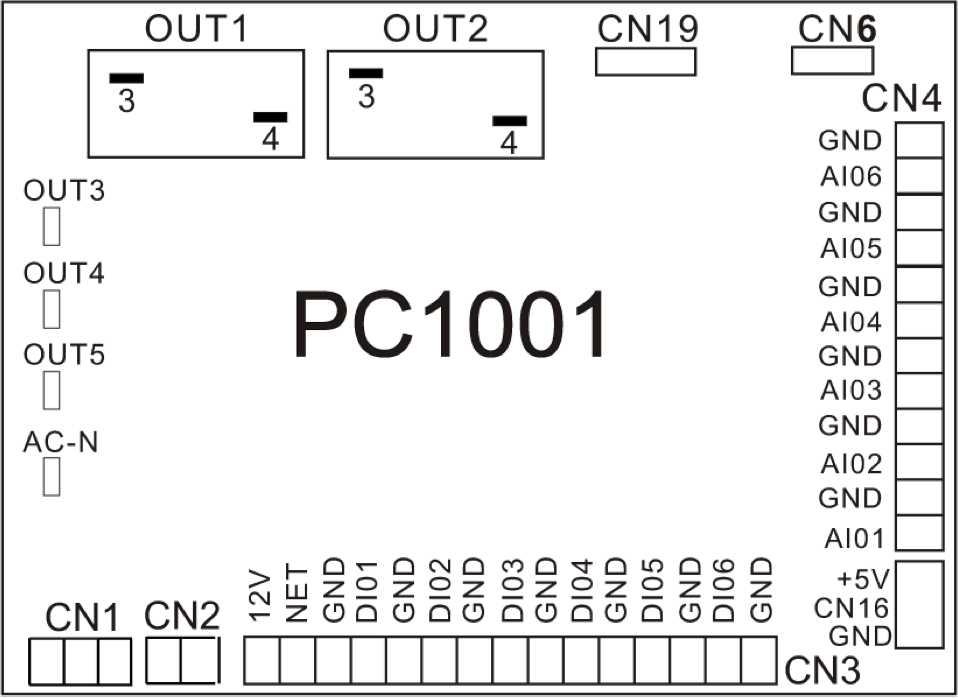 Hayward HP50A1 | HP70A1 Main Control Board - HPX72200074