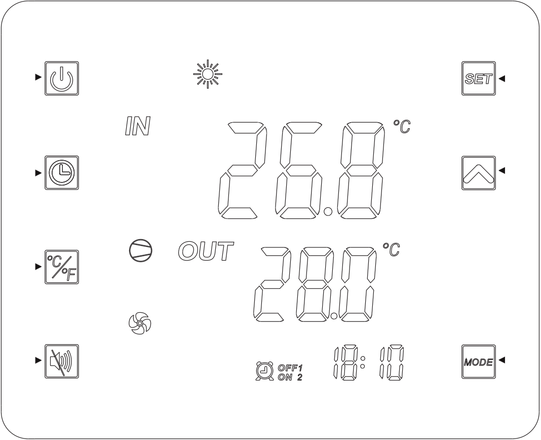 Hayward HP50A1 | HP70A1 LED Controller - HPX95005-310261