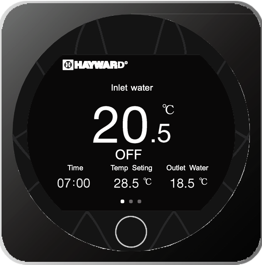 Hayward HP50AEE | HP70AEE LCD Display - HPX82300038