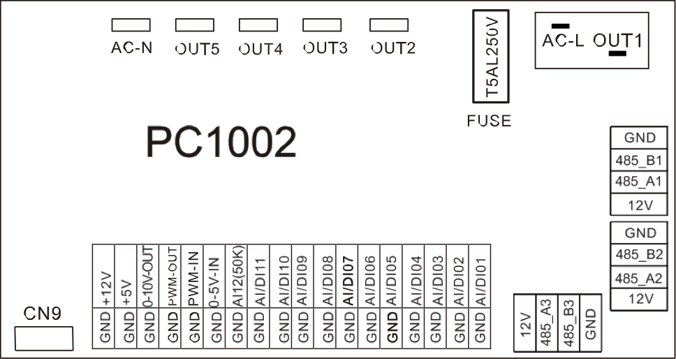 Hayward HP50AEE | HP70AEE PCB Board - HPX95005-310569