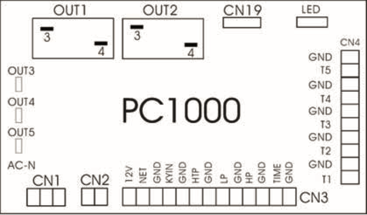 Hayward HP65A PCB Board - HPXMCB65