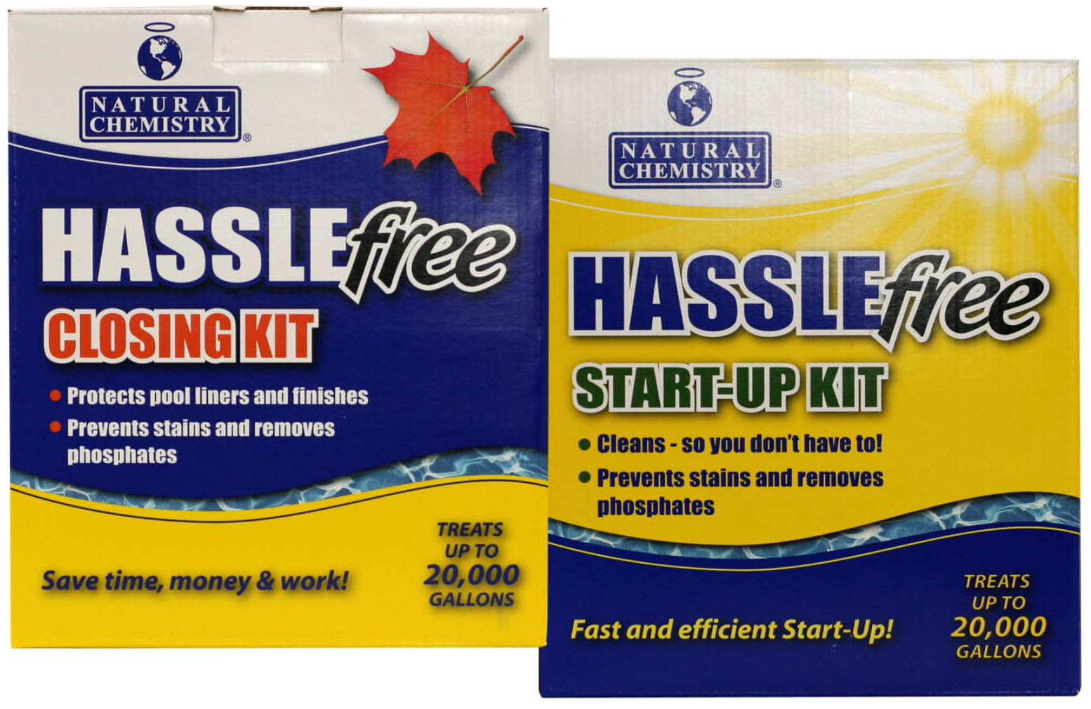 Premium Natural Chemistry Closing Chemical Kit - Up to 100,000 L