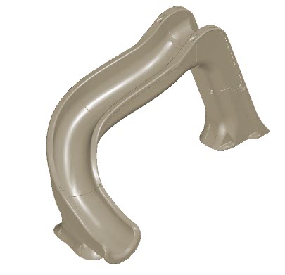 Global Sidewinder Slide Left Turn Sandstone w/ Light Package