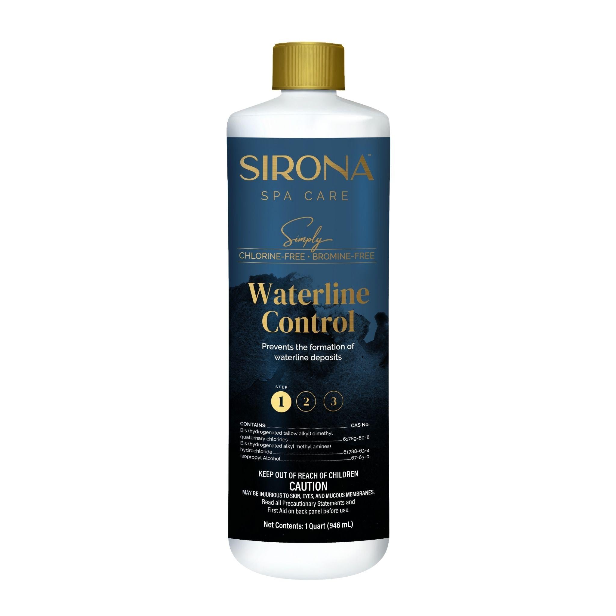 Sirona Simply Waterline Control 32 oz. - Replaces Baqua Spa Waterline Control
