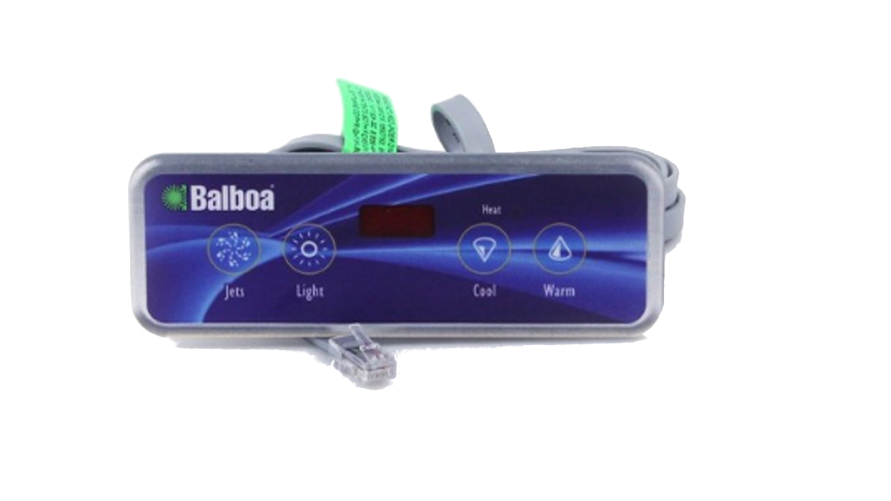 54664 BalboaTopside Control Panel, Lite Duplex Digital, LED