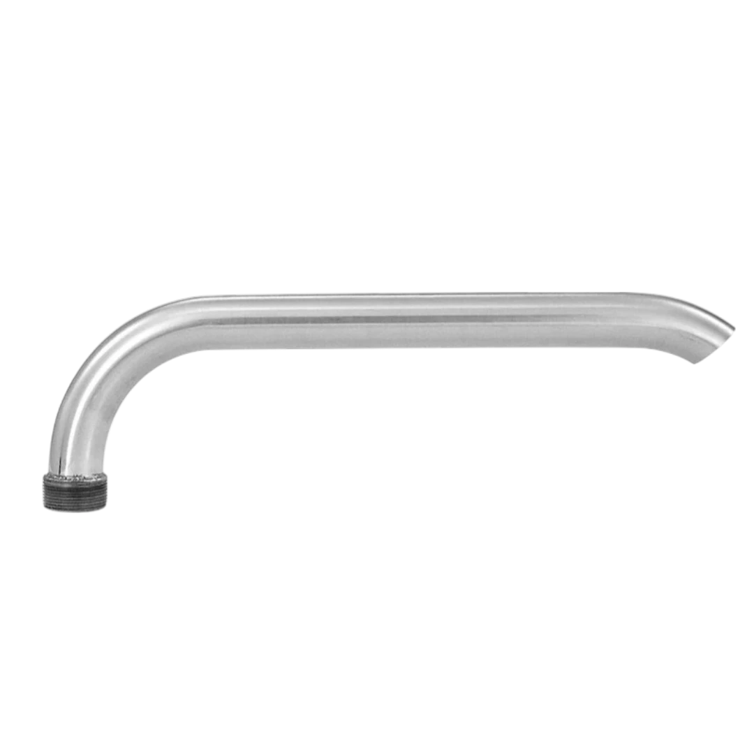 Stainless Steel Pool Fill Spout - Threaded 1.5 Inch MIP
