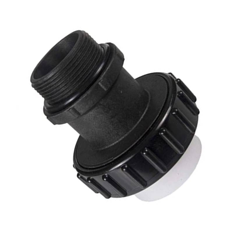 1.5" x 1.5" Long Hi-Temp PVC Threaded Union by CMP | 21063-154-0001.5" x 1.5" Long Hi-Temp PVC Threaded Union by CMP | 21063-154-000