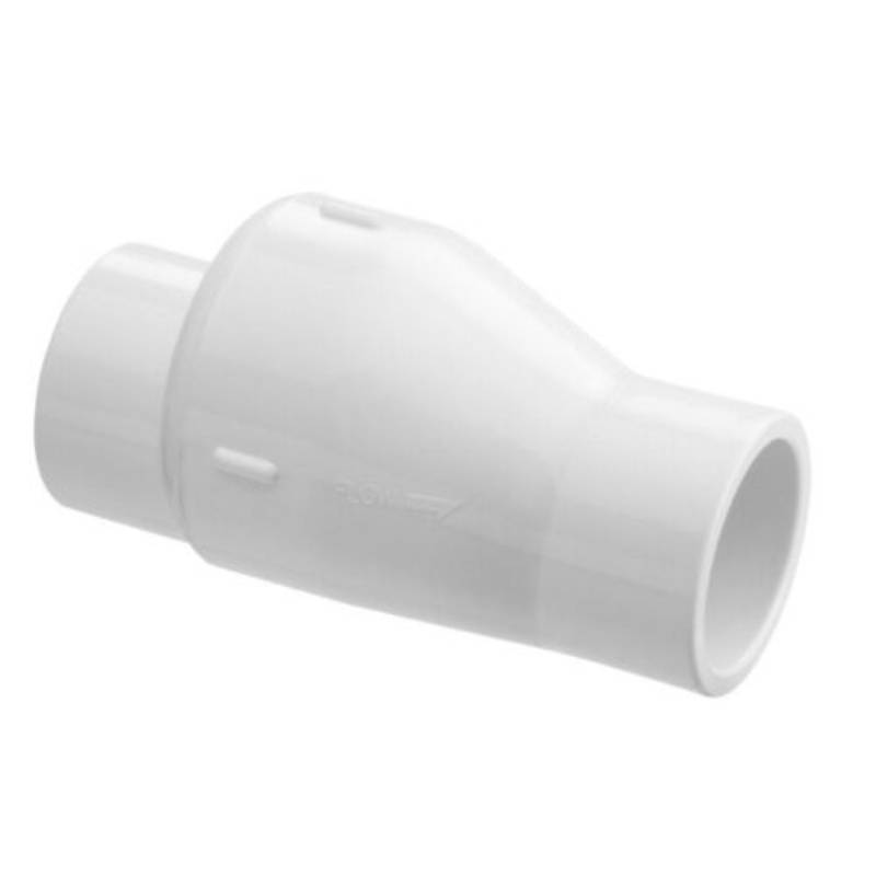 Super-Pro | SP0821-20 | 2" White PVC Swing Check Valve